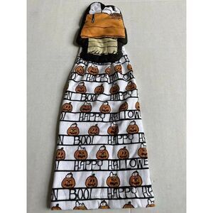 Peanuts Snoopy Halloween Hanging Kitchen Towel
